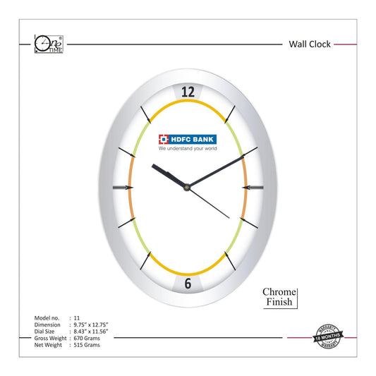 Wall Clock Pattern 11 MARSH Stationery
