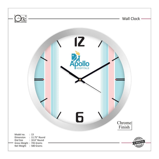Wall Clock Pattern 13 MARSH Stationery