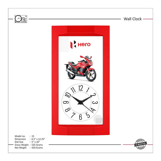 Wall Clock Pattern 15 MARSH Stationery