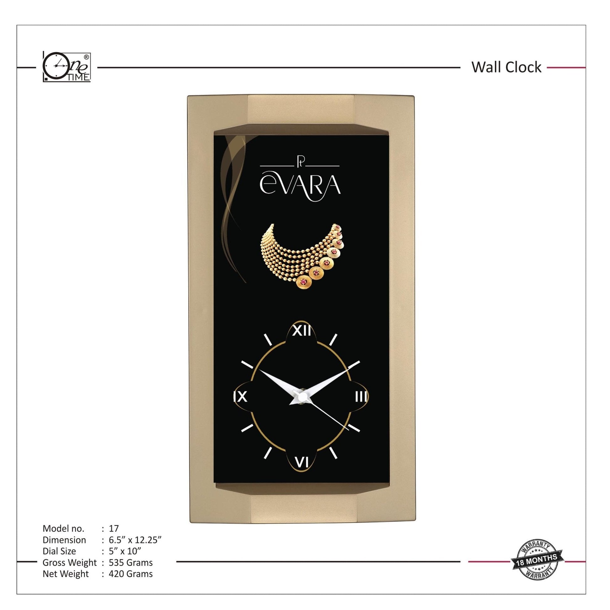 Wall Clock Pattern 17 MARSH Stationery