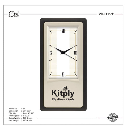 Wall Clock Pattern 21 MARSH Stationery