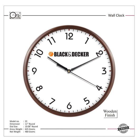 Wall Clock Pattern 22 MARSH Stationery