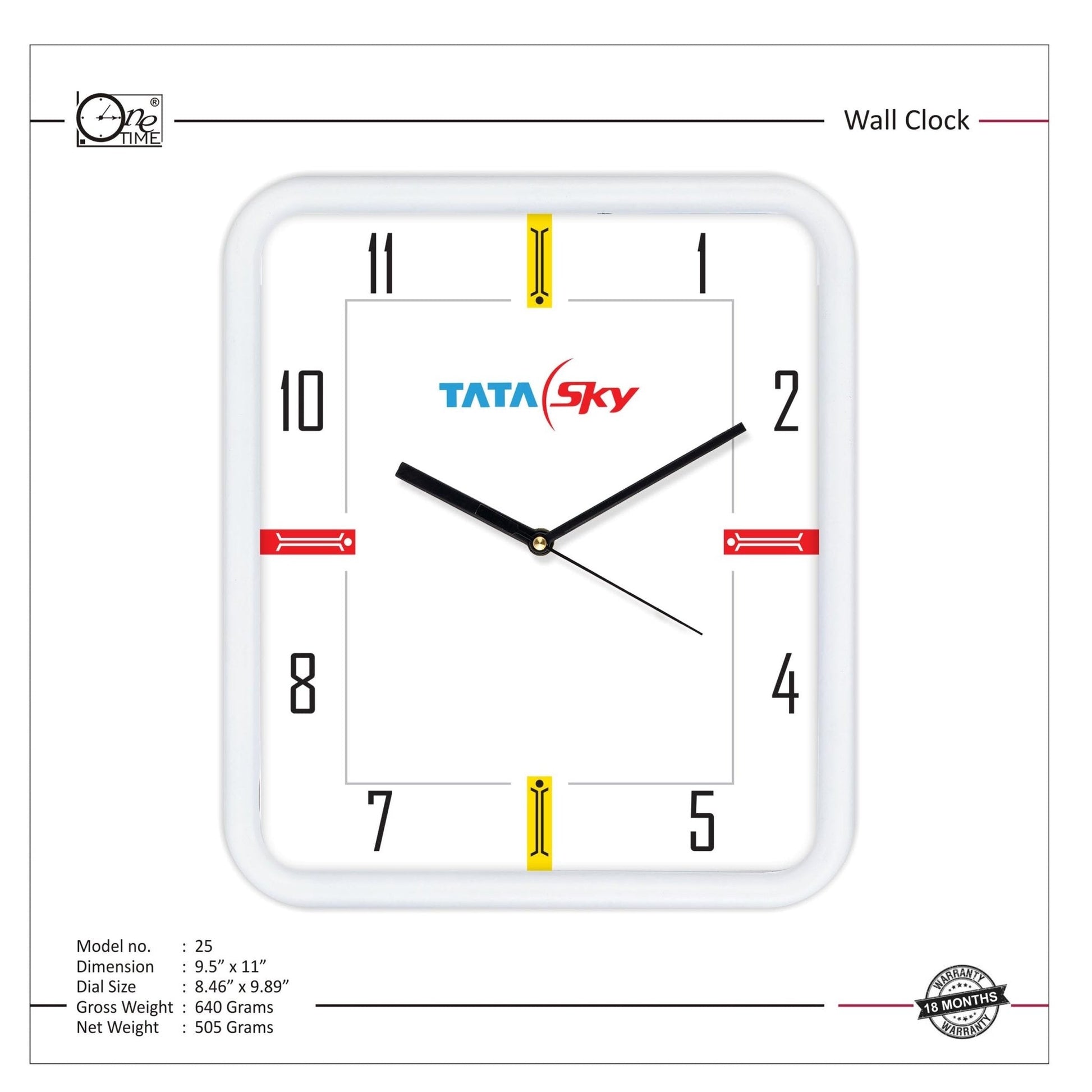 Wall Clock Pattern 25 MARSH Stationery