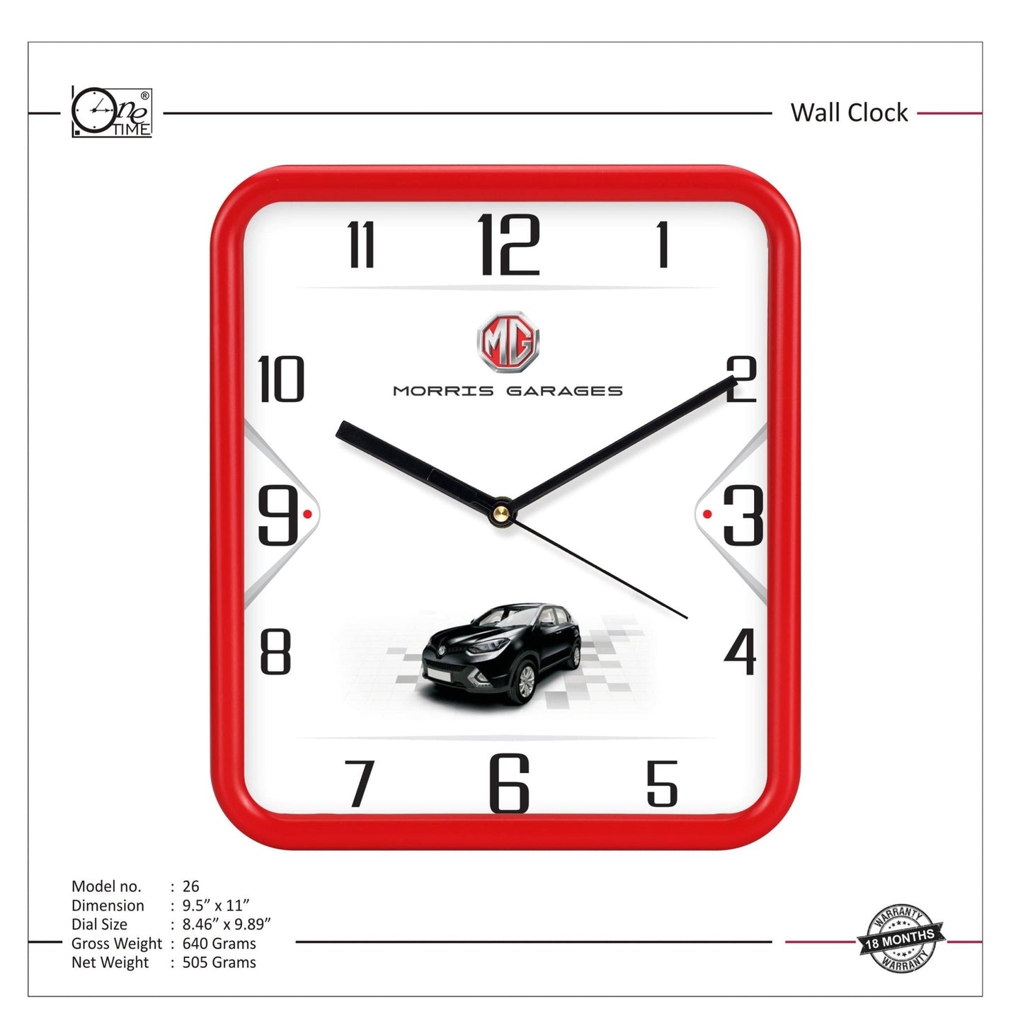 Wall Clock Pattern 26 MARSH Stationery