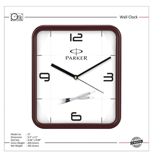 Wall Clock Pattern 27 MARSH Stationery