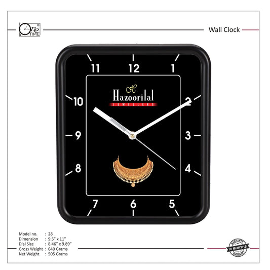 Wall Clock Pattern 28 MARSH Stationery