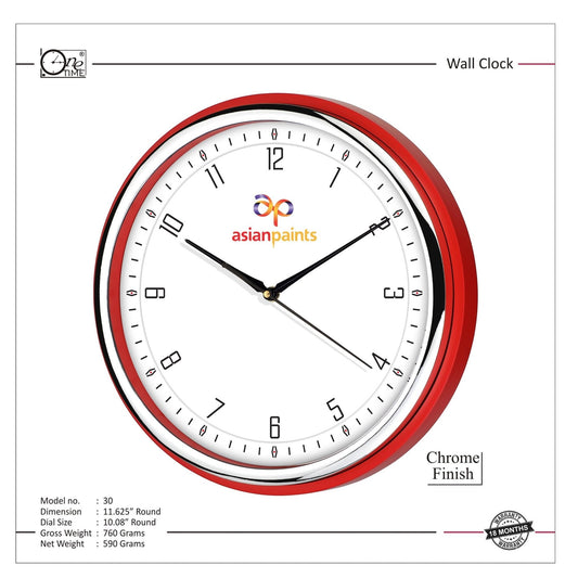 Wall Clock Pattern 30 MARSH Stationery