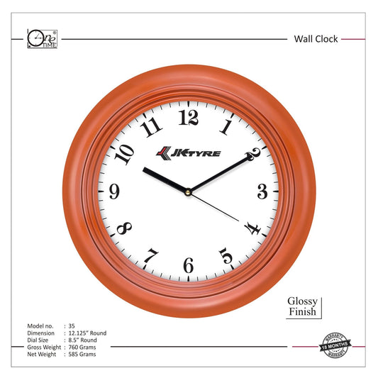 Wall Clock Pattern 35 MARSH Stationery