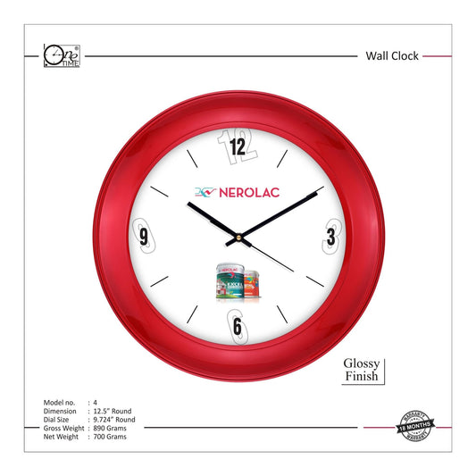 Wall Clock Pattern 4 MARSH Stationery