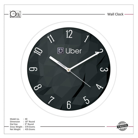 Wall Clock Pattern 40 MARSH Stationery