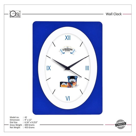 Wall Clock Pattern 42 MARSH Stationery