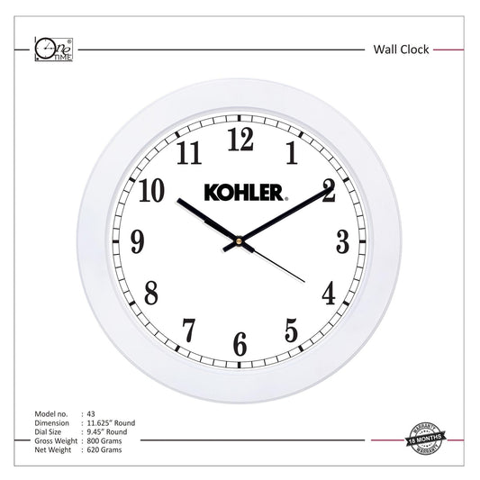 Wall Clock Pattern 43 MARSH Stationery