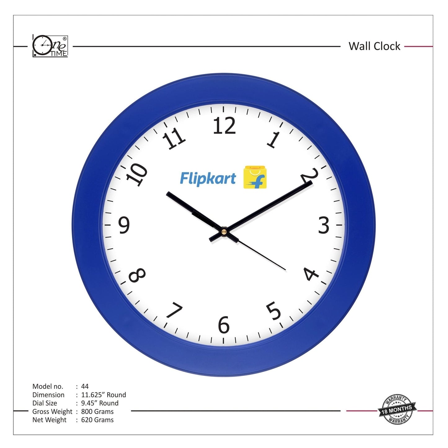 Wall Clock Pattern 44 MARSH Stationery