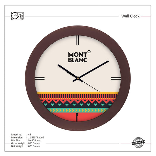 Wall Clock Pattern 46 MARSH Stationery