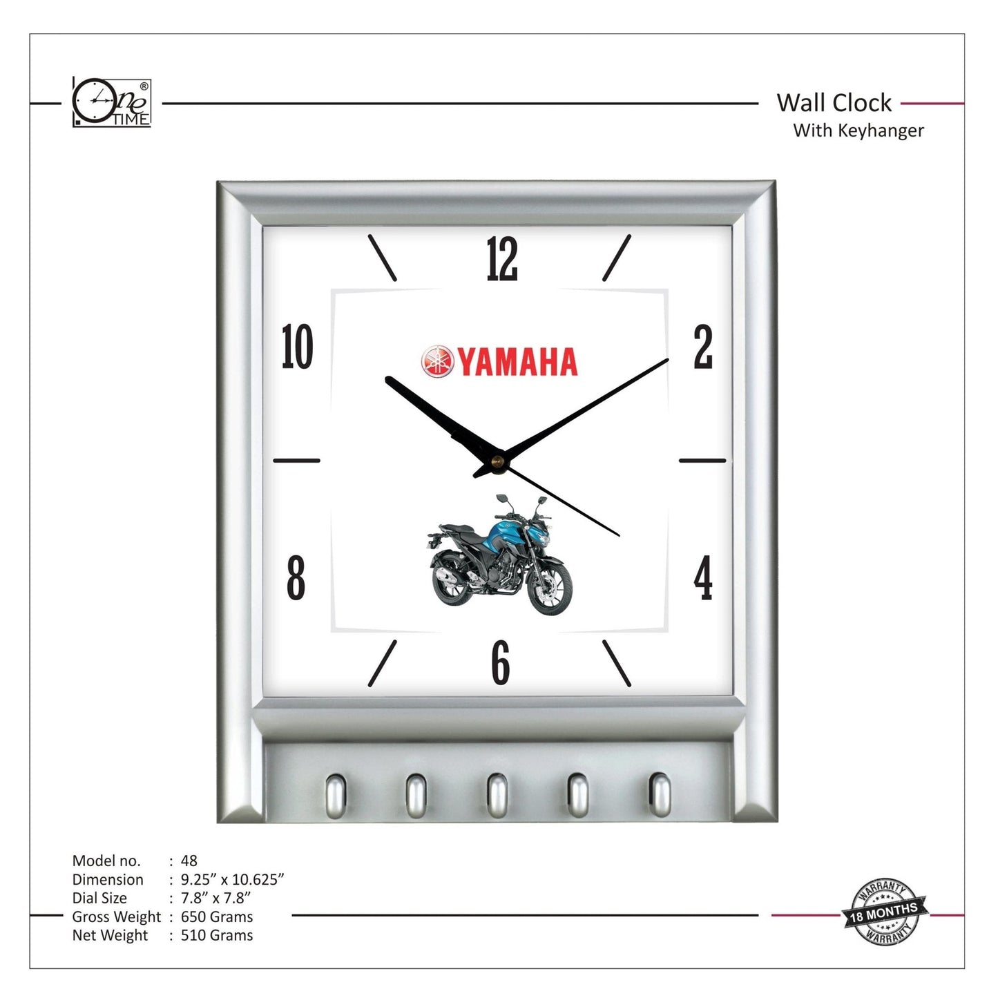 Wall Clock Pattern 48 MARSH Stationery