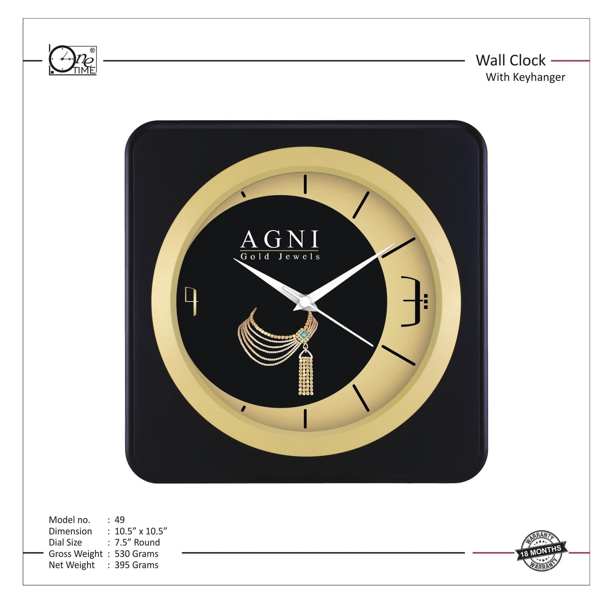 Wall Clock Pattern 49 MARSH Stationery