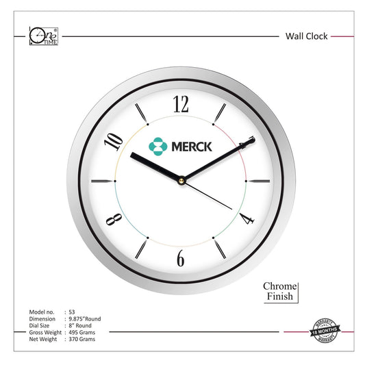 Wall Clock Pattern 53 MARSH Stationery