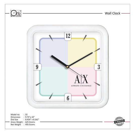 Wall Clock Pattern 55 MARSH Stationery
