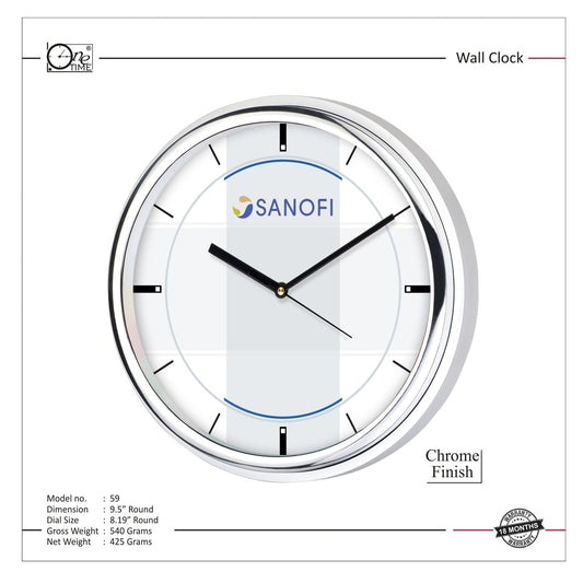 Wall Clock Pattern 59 MARSH Stationery