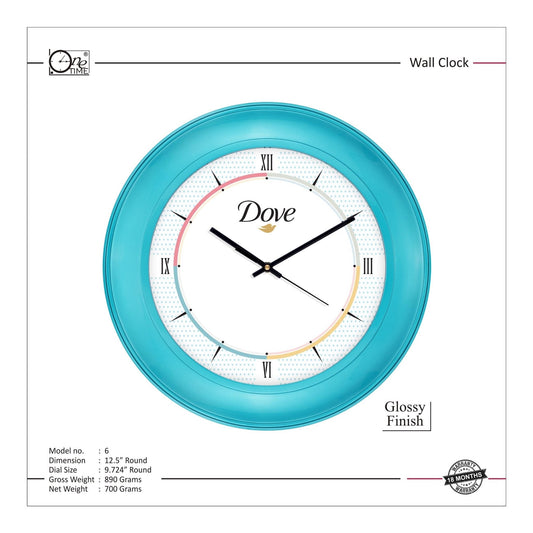 Wall Clock Pattern 6 MARSH Stationery