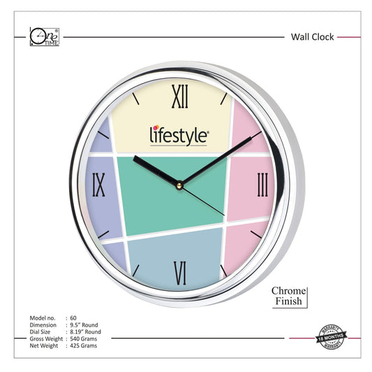 Wall Clock Pattern 60 MARSH Stationery
