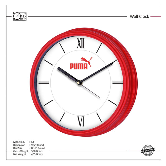 Wall Clock Pattern 64 MARSH Stationery