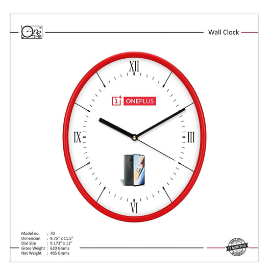 Wall Clock Pattern 70 MARSH Stationery