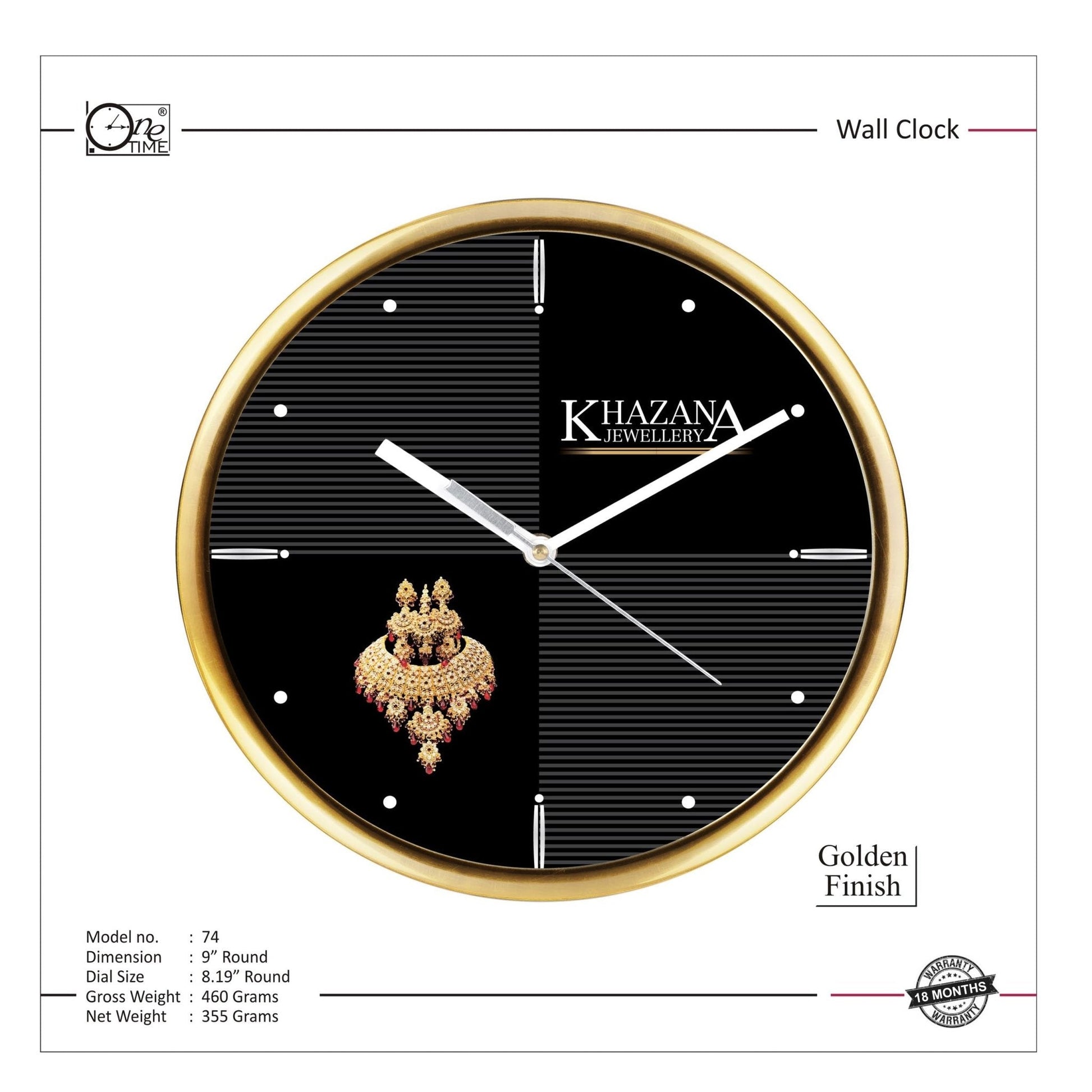 Wall Clock Pattern 74 MARSH Stationery