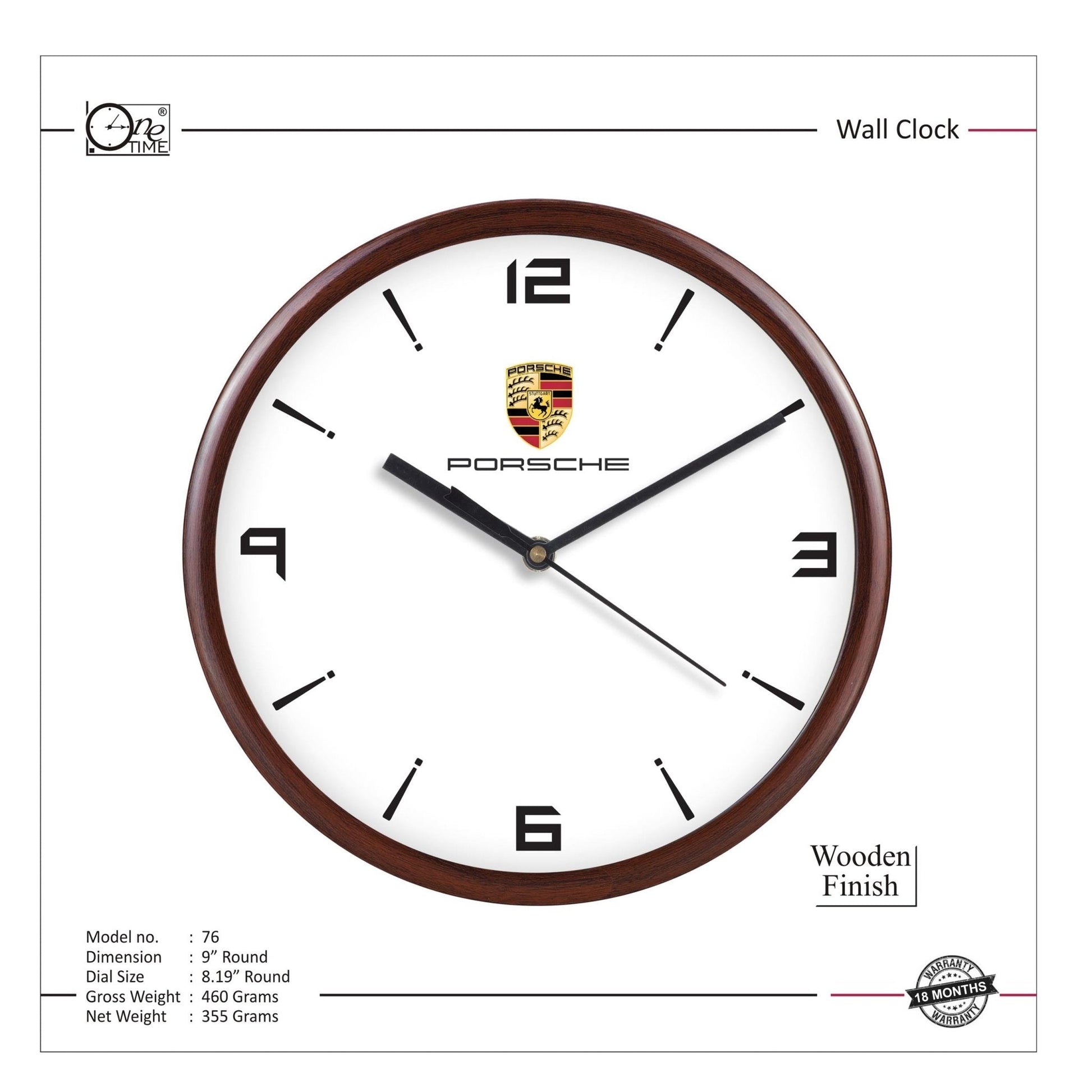 Wall Clock Pattern 76 MARSH Stationery