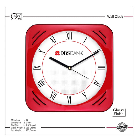 Wall Clock Pattern 77 MARSH Stationery