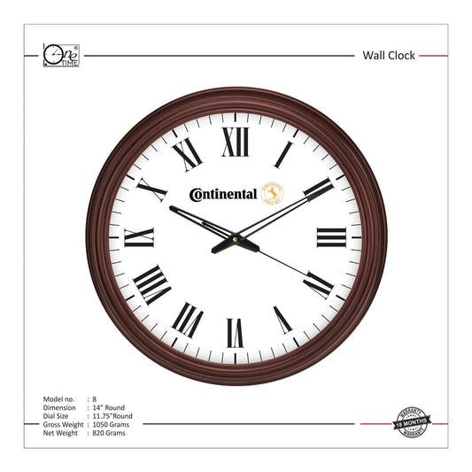 Wall Clock Pattern 8 MARSH Stationery