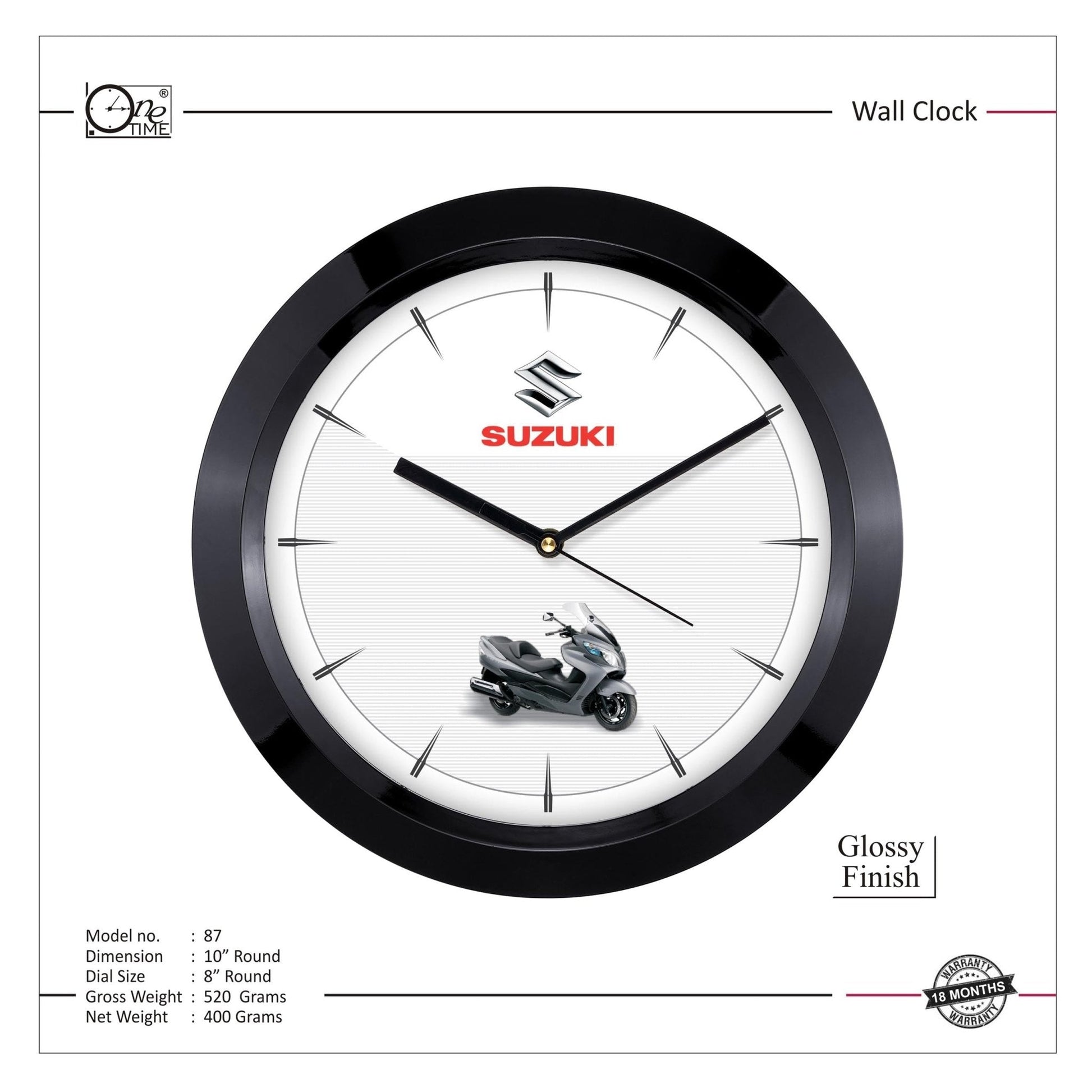 Wall Clock Pattern 87 MARSH Stationery