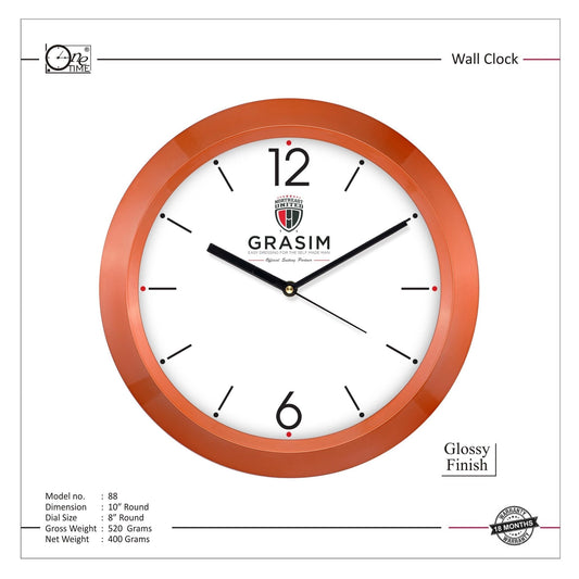 Wall Clock Pattern 88 MARSH Stationery
