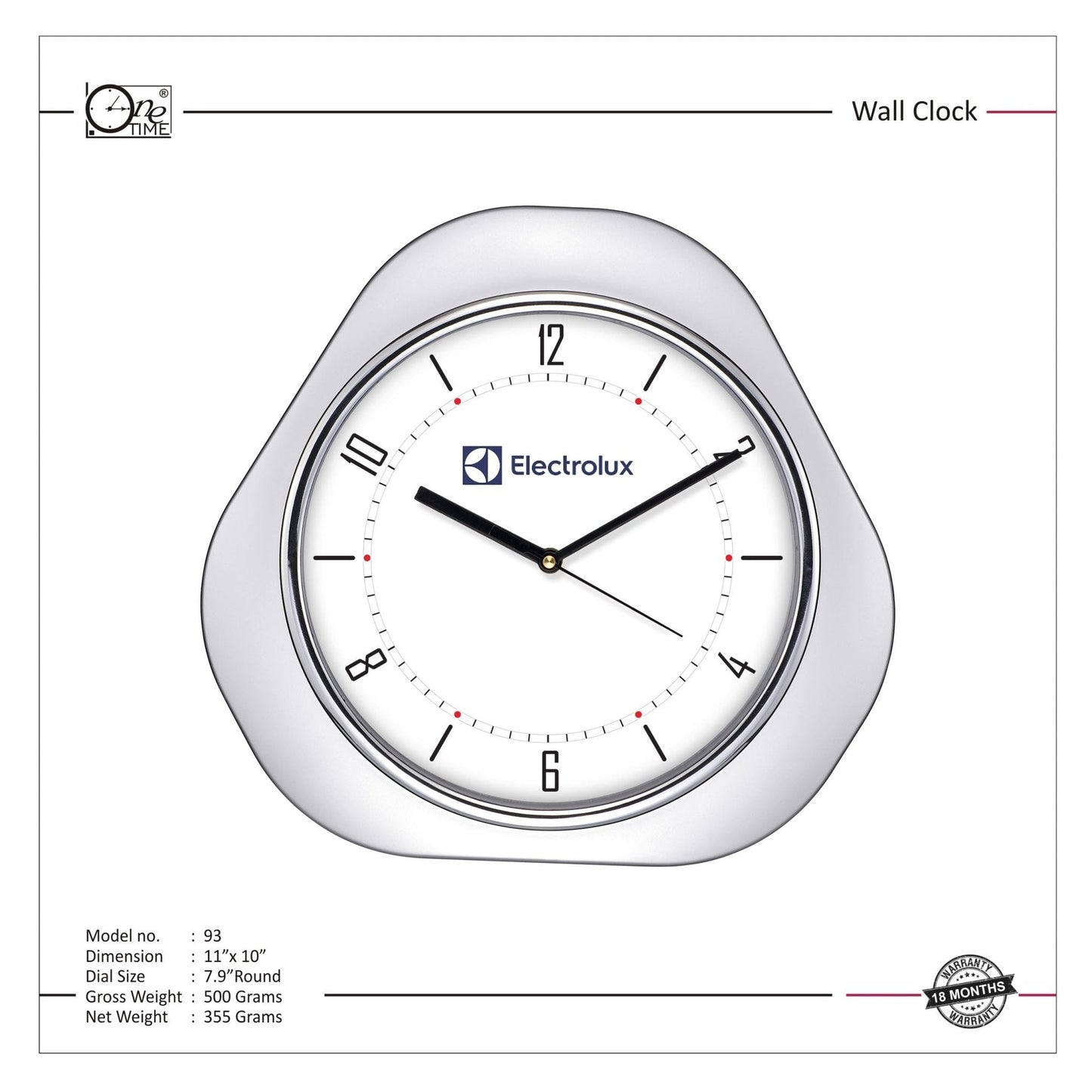 Wall Clock Pattern 93 MARSH Stationery