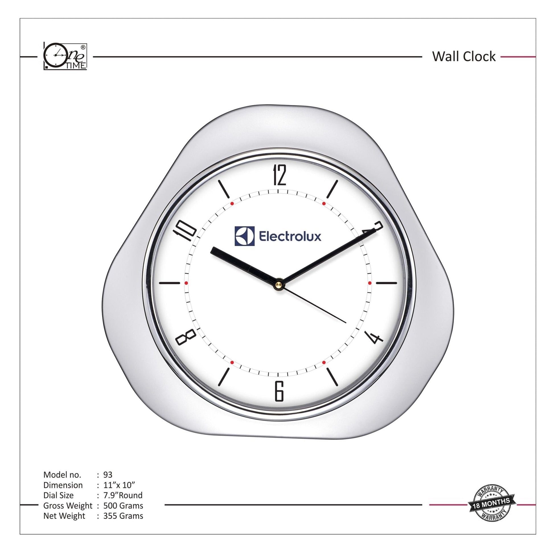 Wall Clock Pattern 93 MARSH Stationery