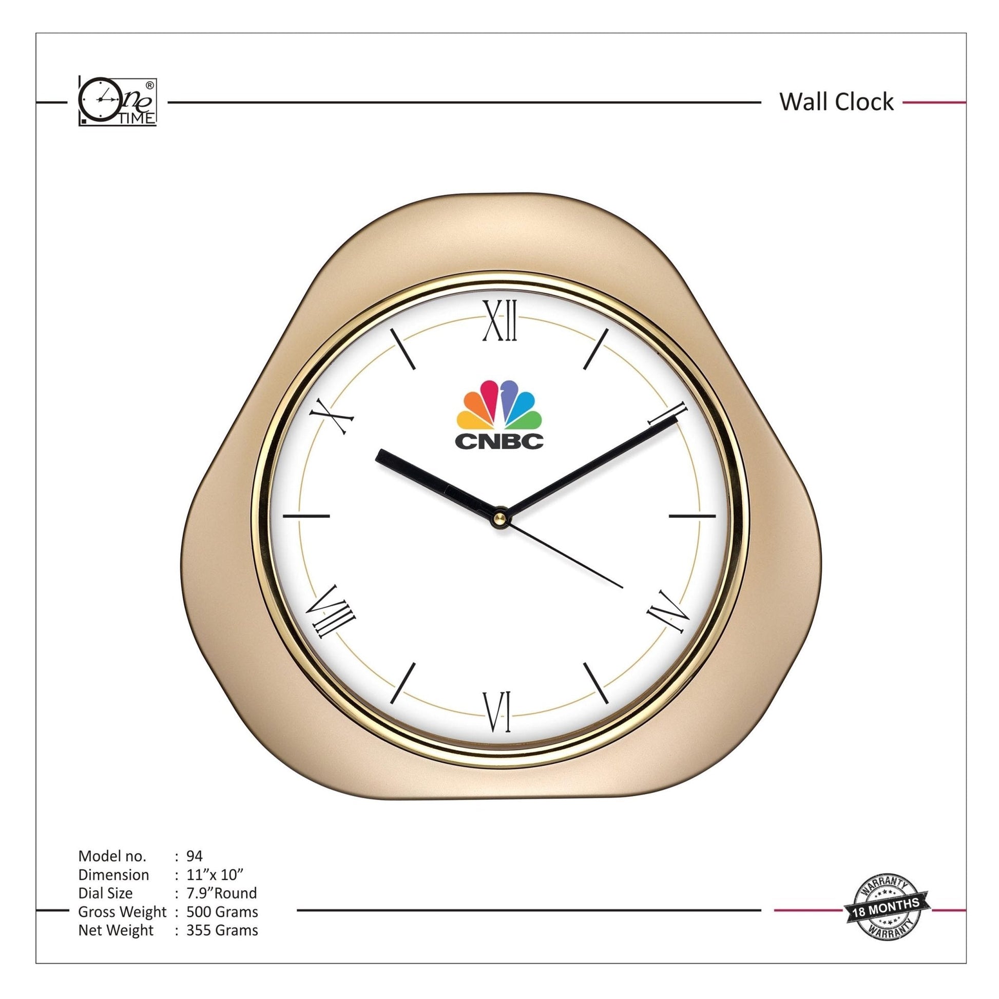 Wall Clock Pattern 94 MARSH Stationery