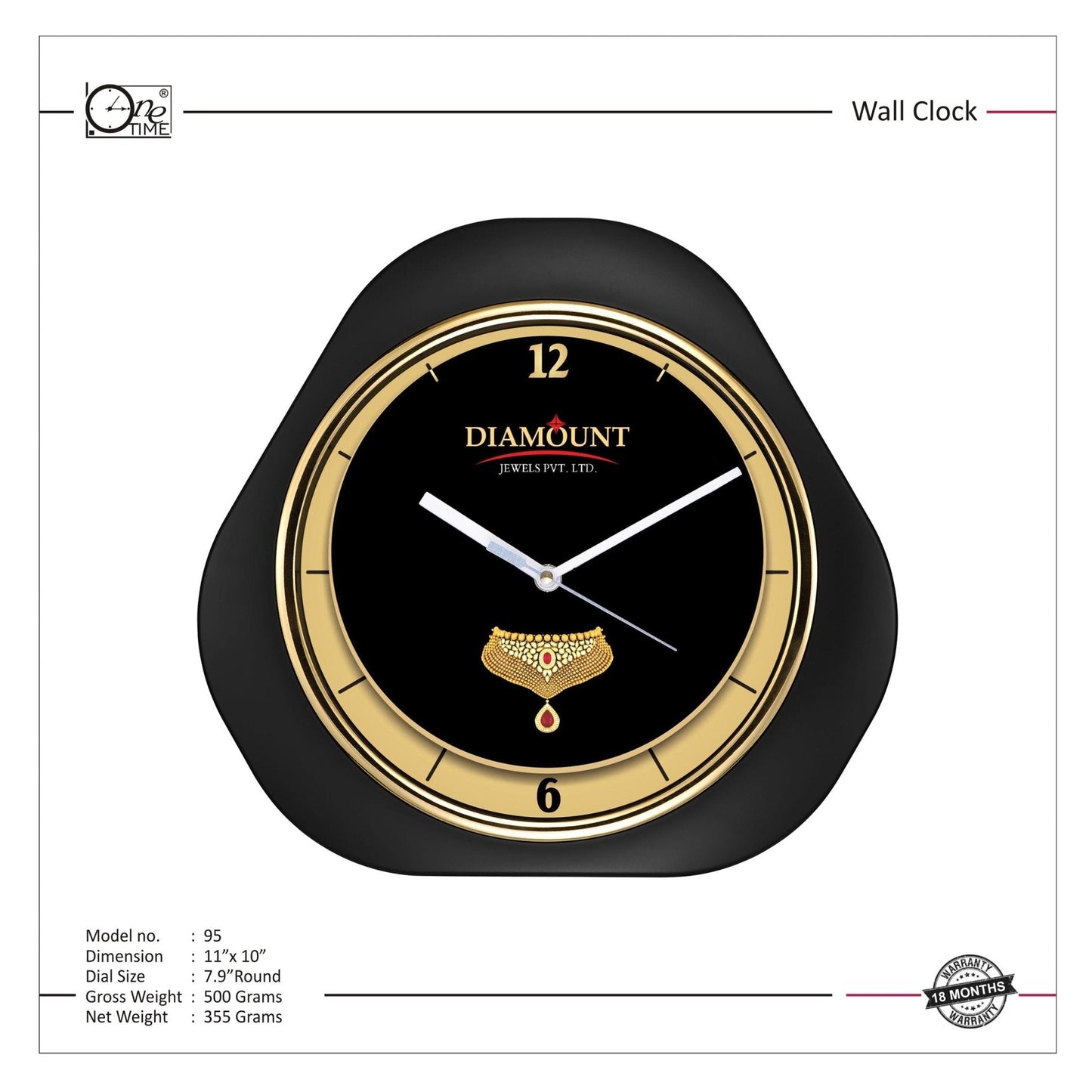 Wall Clock Pattern 95 MARSH Stationery
