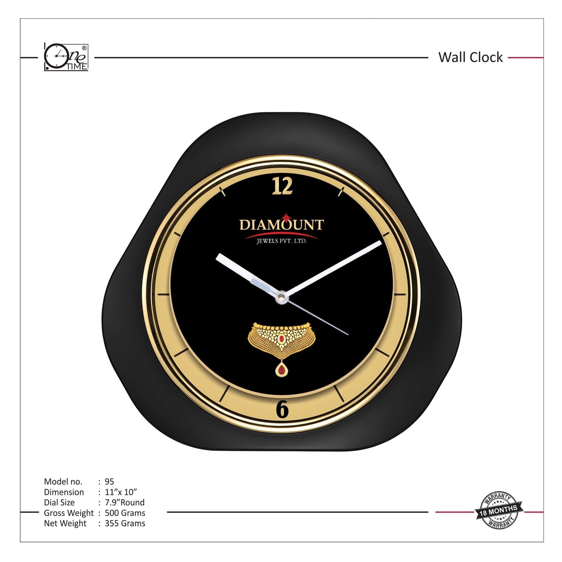 Wall Clock Pattern 95 MARSH Stationery