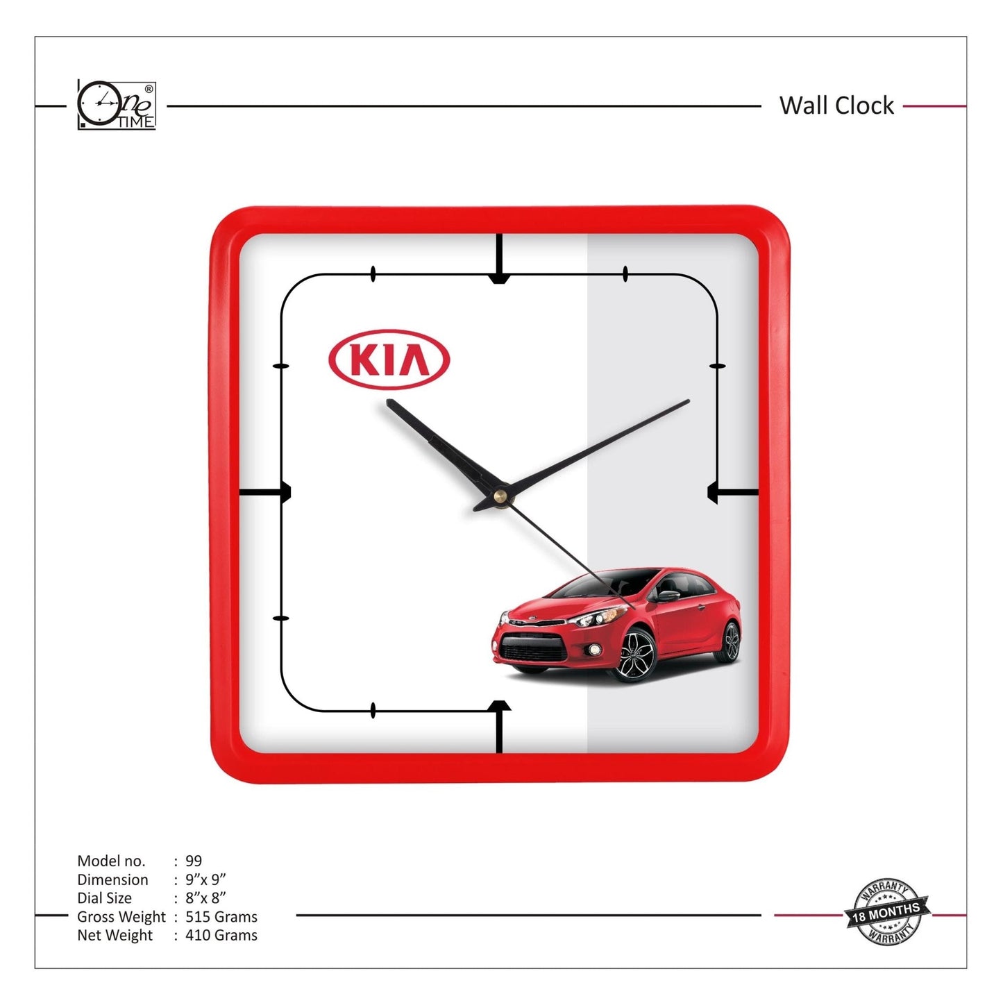 Wall Clock Pattern 99 MARSH Stationery