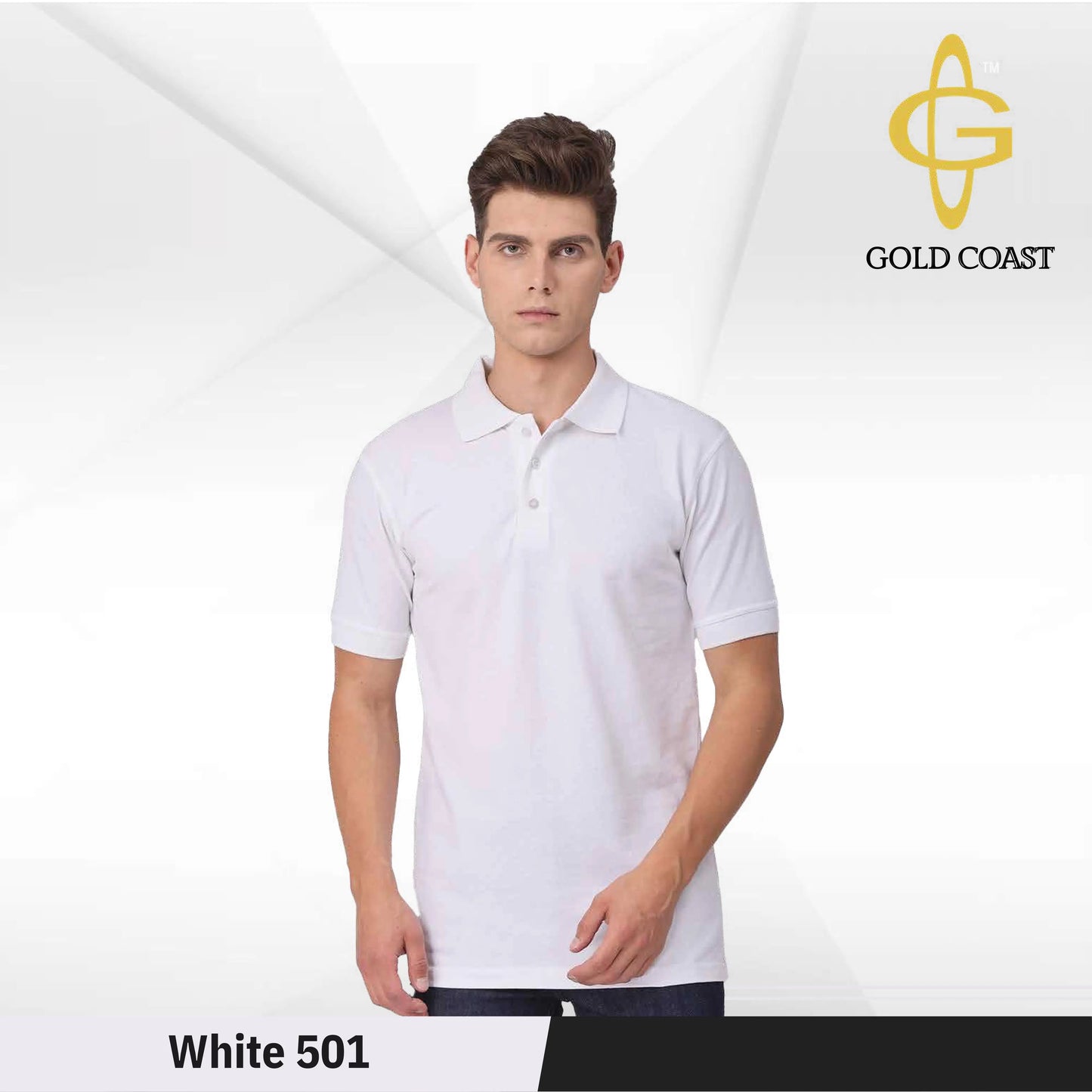 Gold Coast Polo T-Shirt Cotton Biowash - 501 MARSH Corporate gifts