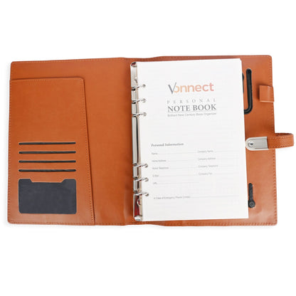 Wireless Diary Power Bank 5000 mAh 16 GB USB MARSH Corporate gifts
