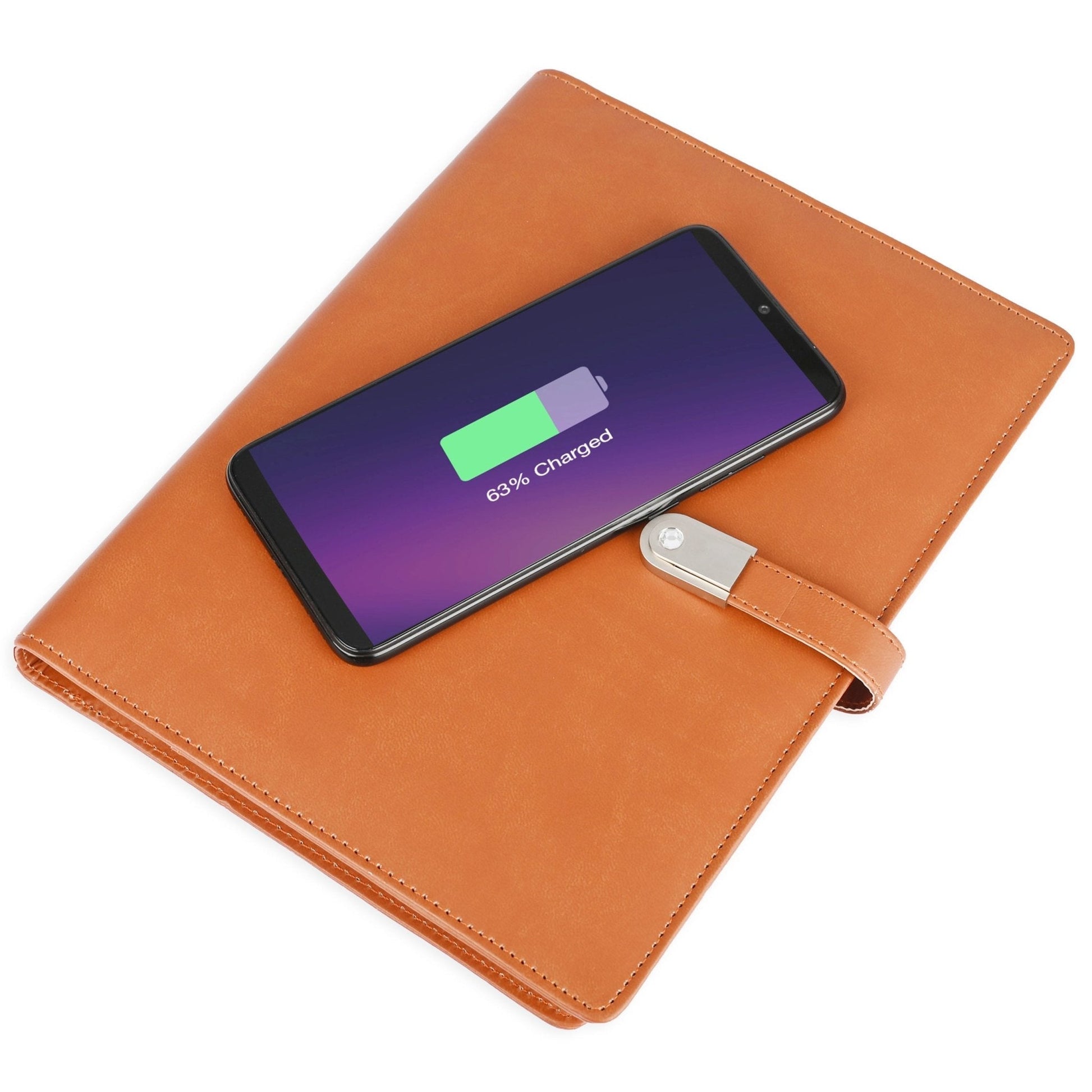 Wireless Diary Power Bank 5000 mAh 32 GB USB MARSH Corporate gifts