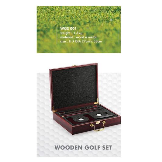 Wooden Golf Set WGS 001 MARSH Corporate gifts