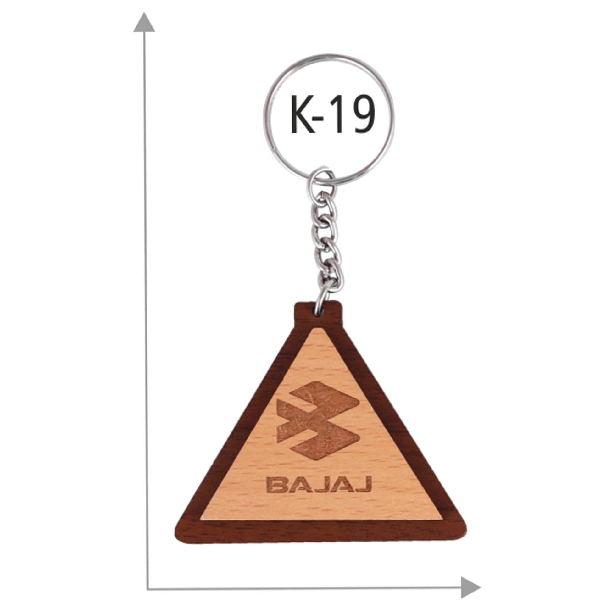 Wooden Key Chain - K-19 MARSH Corporate gifts