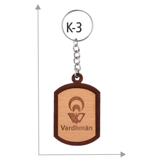 Wooden Key Chain - K-3 MARSH Corporate gifts