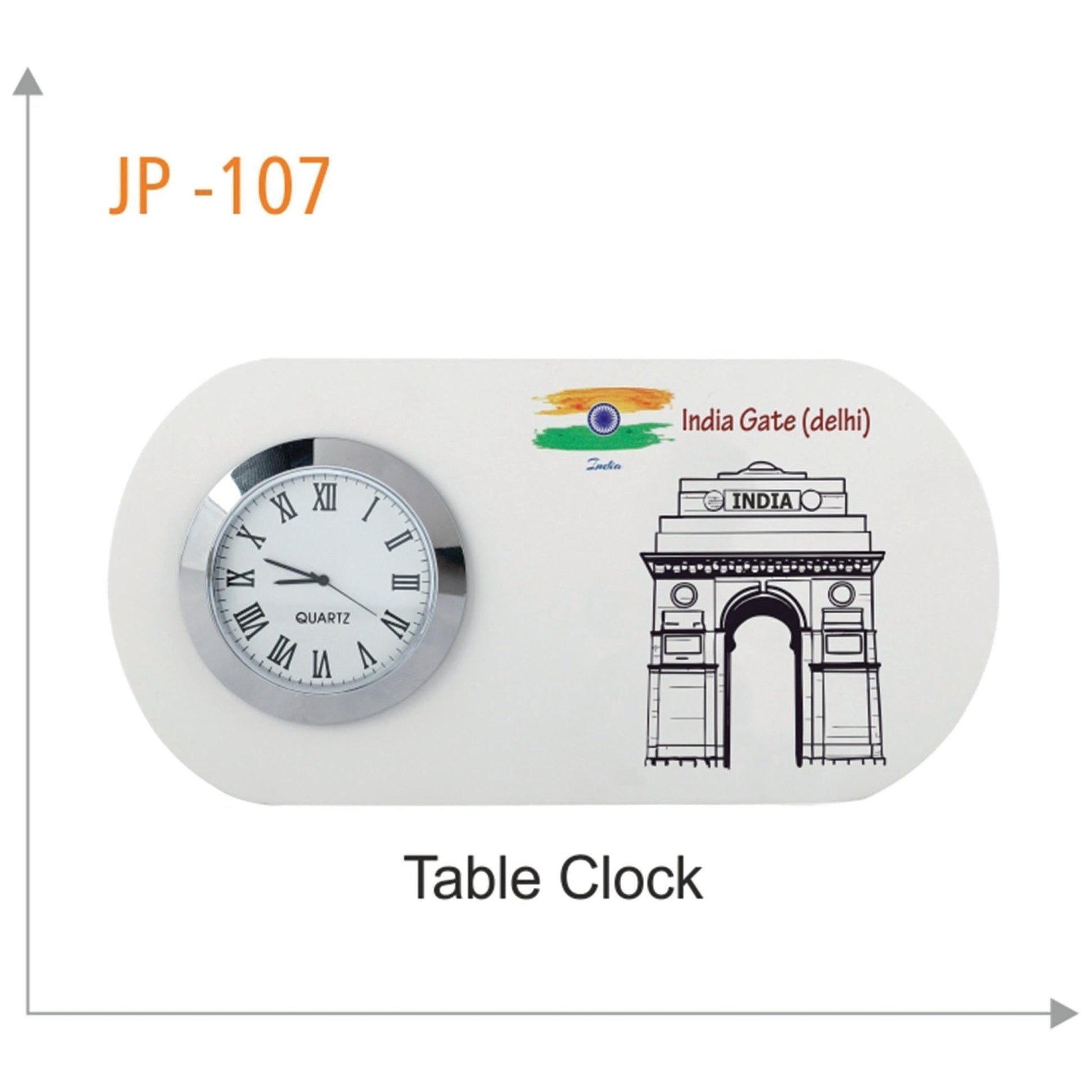 Wooden Table Clock -JP 107 MARSH Corporate gifts