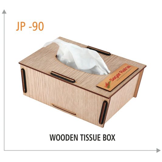 Wooden Tissue Box - JP 90 MARSH Corporate gifts