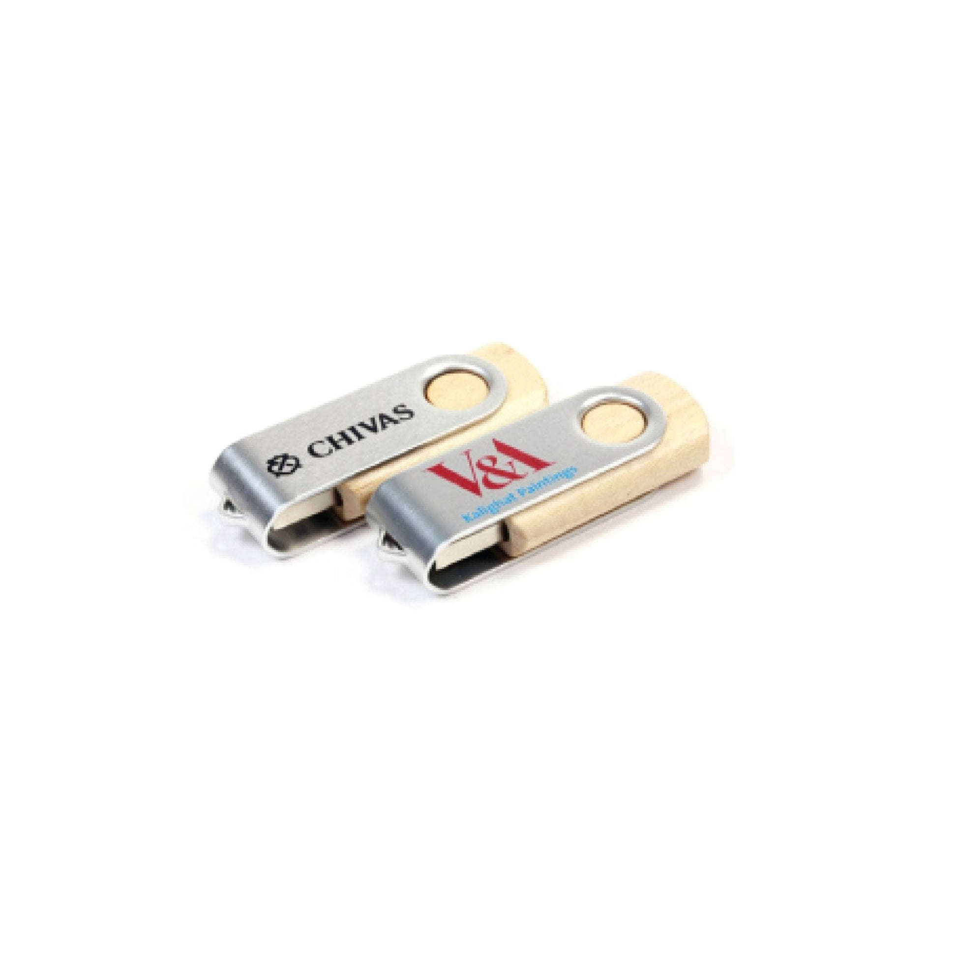 Wooden Twister Pen drive MARSH Stationery