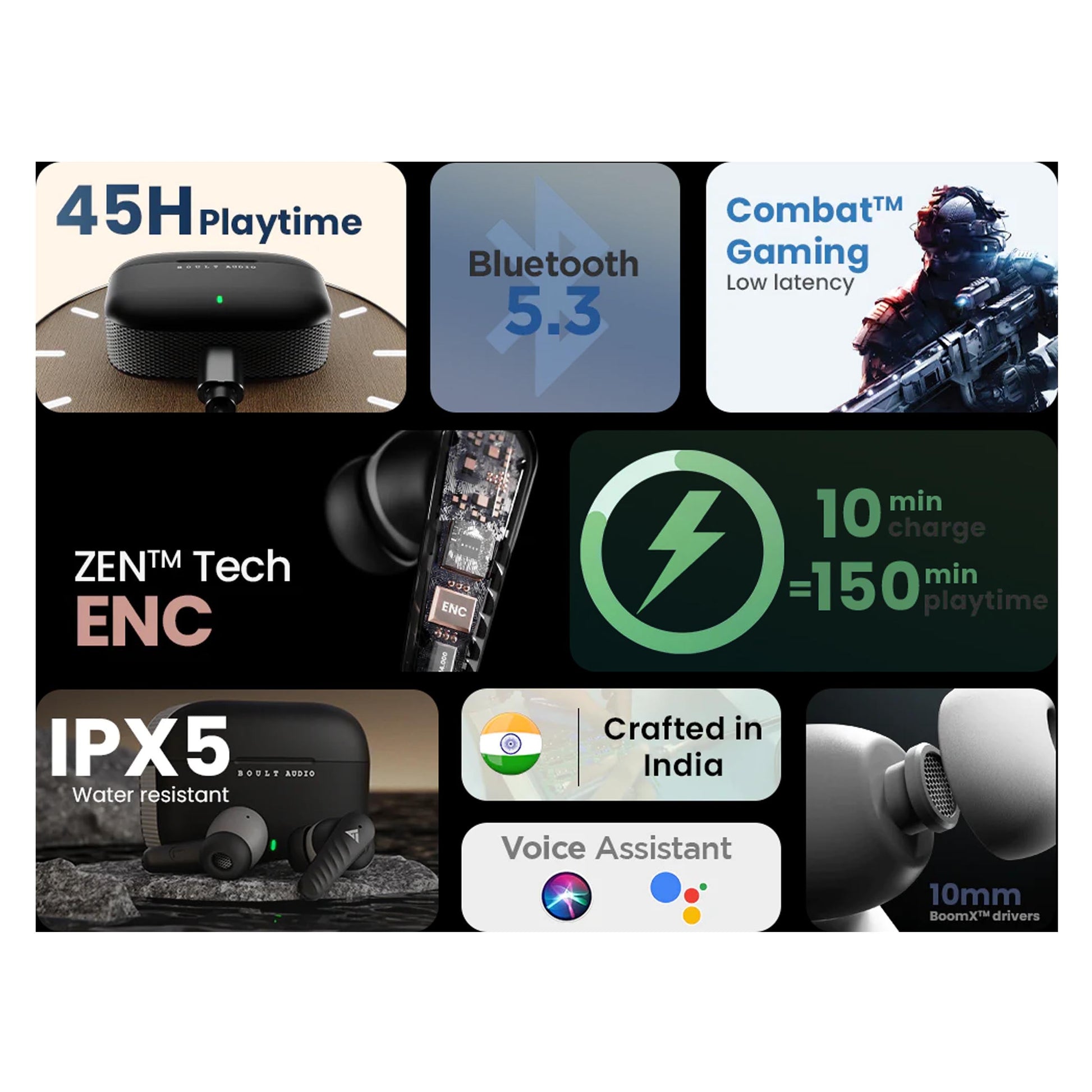 BOULT - X10 - EARBUD MARSH Corporate gifts