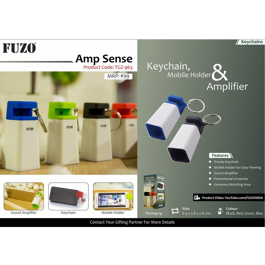 Amp Sense Keychain, Mobile Holder & Amplifire - TGZ-963